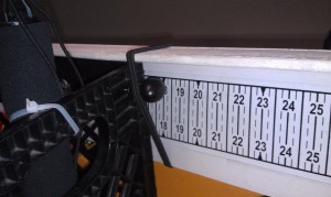 Fish measuring board 21