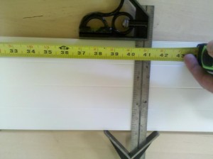 Fish measuring board 4