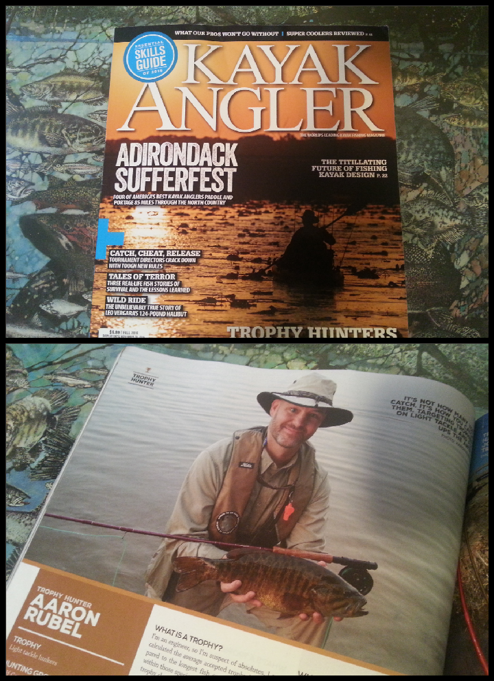 In Fall Edition of Kayak Angler Magazine – Trophy Hunters